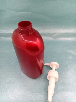 라운드 리필러블 샴푸와 펌프 200 밀리람베르트와 조절기 병